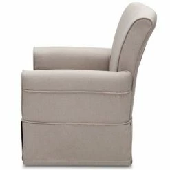 Buy ❤️ Delta Children Epic Nursery Glider Swivel Rocker Chair Taupe 🥰 -Living Room Chairs Sales unnamed file 14252