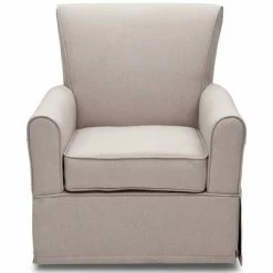 Buy ❤️ Delta Children Epic Nursery Glider Swivel Rocker Chair Taupe 🥰 -Living Room Chairs Sales unnamed file 14253