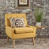 Discount 😍 Eilidh Mid Century Tufted Accent Chair Muted Yellow - Christopher Knight Home 🔔 -Living Room Chairs Sales unnamed file 14283