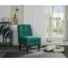 Best Pirce ⭐ Simple Relax Fabric Storage Accent Chair in Green ❤️