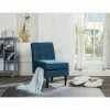 Best deal 🤩 Simple Relax Fabric Storage Accent Chair in Blue 🌟 -Living Room Chairs Sales unnamed file 14312