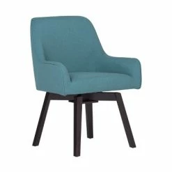 New ✔️ Studio Designs Home Spire Swivel Chair Medium Blue ❤️ -Living Room Chairs Sales unnamed file 14390