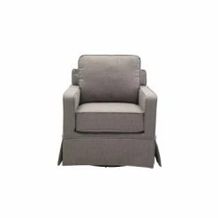 Wholesale 🎁 Classic Swivel Club Chair - WOVENBYRD Gray ✨ -Living Room Chairs Sales unnamed file 14479