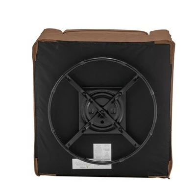 Wholesale ๐ฅฐ Club Swivel Chair Walnut Brown Faux Leather - WOVENBYRD ๐ฅ 7 Wholesale ๐ฅฐ Club Swivel Chair Walnut Brown Faux Leather - WOVENBYRD ๐ฅ - Image 5