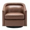 Hot Sale ✨ eLuxury Modern Swivel Faux Leather Accent Chair 🎁 -Living Room Chairs Sales unnamed file 14572