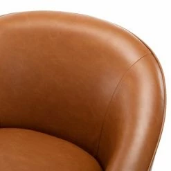Best reviews of ✔️ Barrel Swivel Chair Carmel Faux Leather - WOVENBYRD 🤩 -Living Room Chairs Sales unnamed file 14590