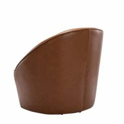 Best reviews of ✔️ Barrel Swivel Chair Carmel Faux Leather - WOVENBYRD 🤩 -Living Room Chairs Sales unnamed file 14594