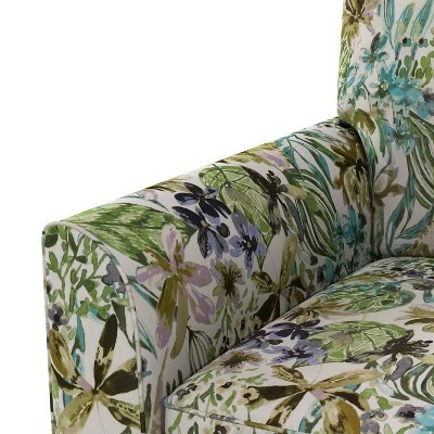 Flash Sale π Pascal Modern Half Round Arm Swivel Club Chair Velvet - Handy Living Navy π₯ 6 Flash Sale π Pascal Modern Half Round Arm Swivel Club Chair Velvet - Handy Living Navy π₯ - Image 4