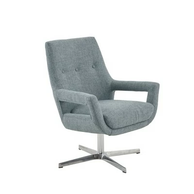Deals ๐ Ink+Ivy Daisy Swivel Chair Blue โ 4 Deals ๐ Ink+Ivy Daisy Swivel Chair Blue โ - Image 2