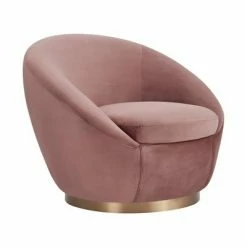 Best reviews of 👏 Yves Velvet Swivel Round Accent Chair - Armen Living Gray ✔️ -Living Room Chairs Sales unnamed file 14663