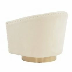 New ⌛ Clara Quilted Swivel Tub Chair Ivory - Safavieh 🎁 -Living Room Chairs Sales unnamed file 1473