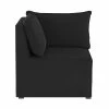 Best deal 🔔 French Seamed Corner Chair Velvet Black - Project 62™ ✔️ -Living Room Chairs Sales unnamed file 1475