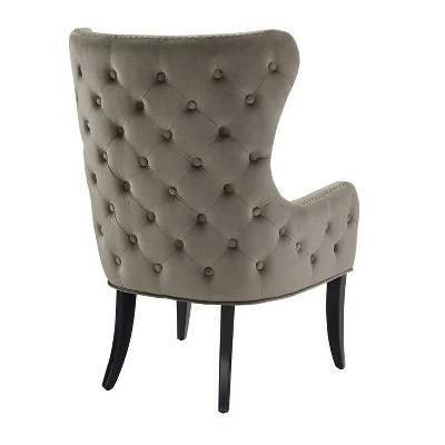 Budget 😀 Salem Round Back Chair - Linon Beige 🎁 4 Budget 😀 Salem Round Back Chair - Linon Beige 🎁 - Image 2