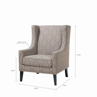 Cheap π₯ Madison Park Colette Wing Chair Navy π€© 7 Cheap π₯ Madison Park Colette Wing Chair Navy π€© - Image 5