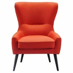 Top 10 🎉 Adore Decor Modern Wingback Chair - Adore Décor Orange 😉 -Living Room Chairs Sales unnamed file 14846