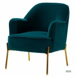 Outlet 🥰 Odo Upholstered Accent Arm Chair Velvet | Karat Home ⌛ -Living Room Chairs Sales unnamed file 1490