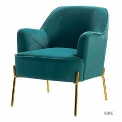 Outlet 🥰 Odo Upholstered Accent Arm Chair Velvet | Karat Home ⌛ -Living Room Chairs Sales unnamed file 1493