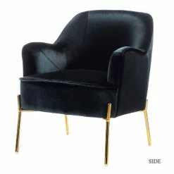 Outlet 🥰 Odo Upholstered Accent Arm Chair Velvet | Karat Home ⌛ -Living Room Chairs Sales unnamed file 1496