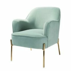 Outlet 🥰 Odo Upholstered Accent Arm Chair Velvet | Karat Home ⌛ -Living Room Chairs Sales unnamed file 1498