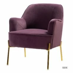 Outlet 🥰 Odo Upholstered Accent Arm Chair Velvet | Karat Home ⌛ -Living Room Chairs Sales unnamed file 1500