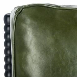 Cheap 🌟 Annabelle Leather Armchair Forest Green - Safavieh 🔔 -Living Room Chairs Sales unnamed file 1540