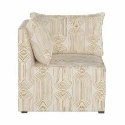 Deals ๐ French Seamed Corner Chair Oblong Mustard - Project 62™ โจ