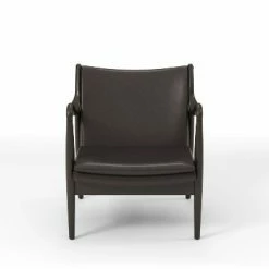 Cheapest 💯 Kelowna Curved Arms Accent Chair - miBasics Dark Brown 🎉 -Living Room Chairs Sales unnamed file 1596