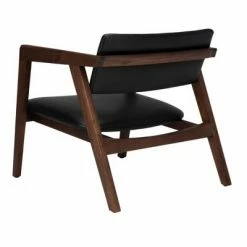 Cheapest 😉 Éclair Mid-Century Leather Chair Black/Brown - Safavieh 🎉 -Living Room Chairs Sales unnamed file 1602