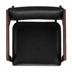 Cheapest 😉 Éclair Mid-Century Leather Chair Black/Brown - Safavieh 🎉 -Living Room Chairs Sales unnamed file 1603