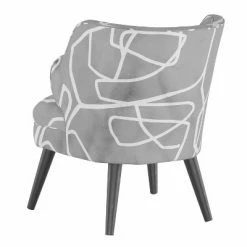 Promo 🤩 Mandolene Accent Chair Mona Abstract Gray - Project 62™ 😀 -Living Room Chairs Sales unnamed file 1608