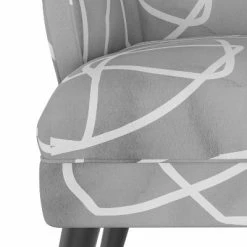 Promo 🤩 Mandolene Accent Chair Mona Abstract Gray - Project 62™ 😀 -Living Room Chairs Sales unnamed file 1609