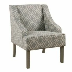 Best Sale 🛒 Swoop Accent Armchair - HomePop Bold Paisley 😀 -Living Room Chairs Sales unnamed file 169