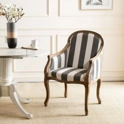 Buy 🔥 Esther Armchair Gray/White - Safavieh 😉 -Living Room Chairs Sales unnamed file 1727