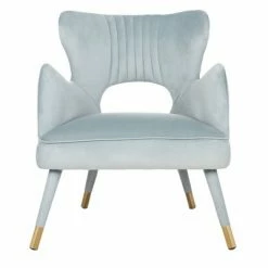 Flash Sale 🧨 Blair Wingback Accent Chair - Safavieh Slate Blue/gold 🔔 -Living Room Chairs Sales unnamed file 1763