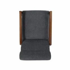 Best reviews of 🎉 Neihart Contemporary Fabric Waterfall Back Pushback Recliner - Christopher Knight Home Navy Blue/brown 🎁 -Living Room Chairs Sales unnamed file 1766