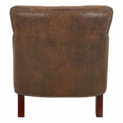 Best Pirce ✔️ Colin Tufted Club Chair - Safavieh Dark Taupe 😍 -Living Room Chairs Sales unnamed file 1794