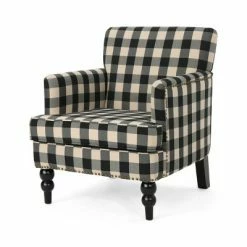 Cheapest ⌛ Harrison Tufted Club Chair - Christopher Knight Home Blue 🥰 -Living Room Chairs Sales unnamed file 1811