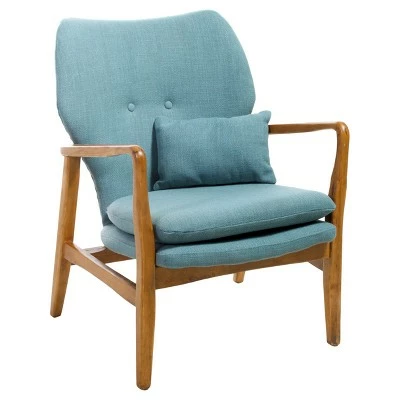 Budget โค๏ธ Haddie Mid Century Modern Club Chair - Christopher Knight Home Green ๐ 6 Budget โค๏ธ Haddie Mid Century Modern Club Chair - Christopher Knight Home Green ๐ - Image 4