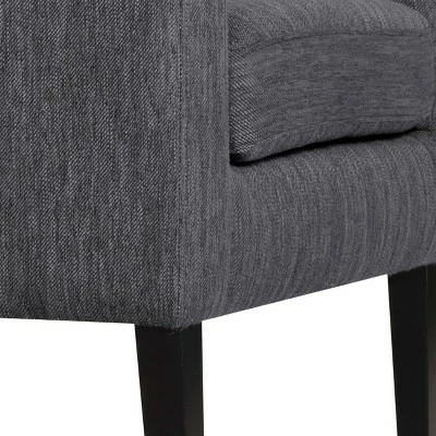 New ๐ฅ Deanna Contemporary Fabric Tufted Accent Chair - Christopher Knight Home Dark Beige/espresso ๐ฏ 8 New ๐ฅ Deanna Contemporary Fabric Tufted Accent Chair - Christopher Knight Home Dark Beige/espresso ๐ฏ - Image 6