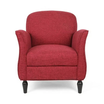 Outlet ๐คฉ Swainson Traditional Tweed Armchair - Christopher Knight Home Purple ๐ 6 Outlet ๐คฉ Swainson Traditional Tweed Armchair - Christopher Knight Home Purple ๐ - Image 4