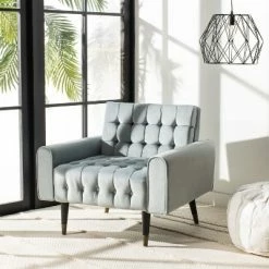 Best reviews of ⭐ Amaris Tufted Accent Chair - Safavieh 😍