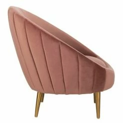 Buy 🔥 Razia Channel Tufted Tub Chair Dusty Rose - Safavieh 🔔 -Living Room Chairs Sales unnamed file 2078