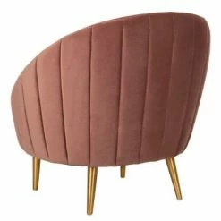Buy 🔥 Razia Channel Tufted Tub Chair Dusty Rose - Safavieh 🔔 -Living Room Chairs Sales unnamed file 2080