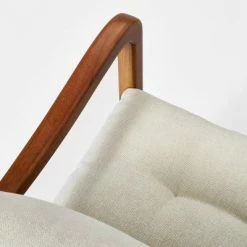 Best Pirce ✨ Threshold Designed W/Studio McGee Riverview Wood Frame Spindle Back Chair with Cushions - Threshold™ designed with Studio McGee ❤️ -Living Room Chairs Sales unnamed file 2112