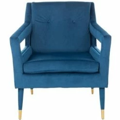 New ✔️ Mara Tufted Accent Chair - Safavieh ⌛ -Living Room Chairs Sales unnamed file 2126