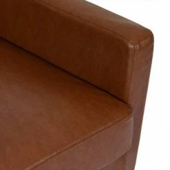 Budget 🔥 Bucklin Contemporary Pillow Tufted Club Chair - Christopher Knight Home Cognac Brown/dark Brown 🧨 -Living Room Chairs Sales unnamed file 2163