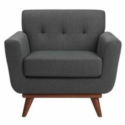 Best reviews of 🔥 Opal Linen Tufted Armchair - Safavieh Dark Teal ⭐ -Living Room Chairs Sales unnamed file 2176