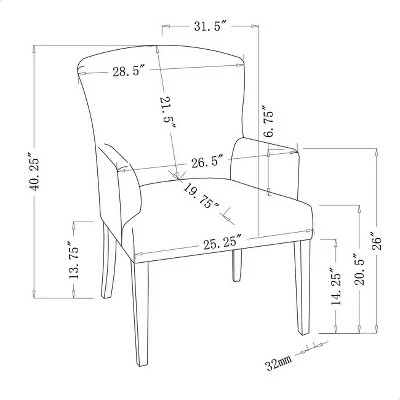 Coupon π Threshold Designed W/Studio McGee Oak View Armed Upholstered Anywhere Chair Light Gray - Threshold™ designed with Studio McGee π 8 Coupon π Threshold Designed W/Studio McGee Oak View Armed Upholstered Anywhere Chair Light Gray - Threshold™ designed with Studio McGee π - Image 6