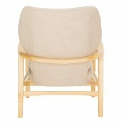 New ⭐ Tarly Accent Chair Beige - Safavieh 🎁 -Living Room Chairs Sales unnamed file 2256