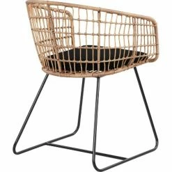 New 🔔 Grayham Rattan Lounge Chair Black - Finch ⭐ -Living Room Chairs Sales unnamed file 230